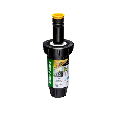 Rain Bird Rain Bird 1802AP4PRS Pressure Regulating Pop-Up Sprinkler, 1/2", Black