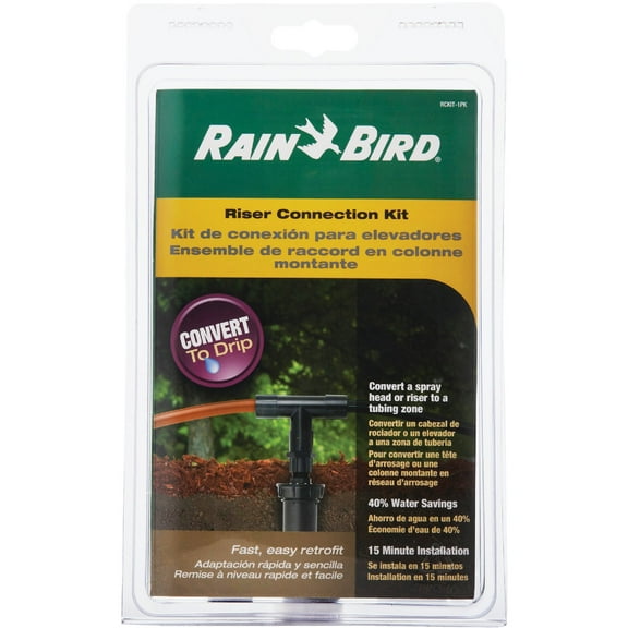 Rainbird RCKIT-1PK Riser Connection Kit, For Use With 1800 Spray Head or 1/2 in Irrigation Fittings