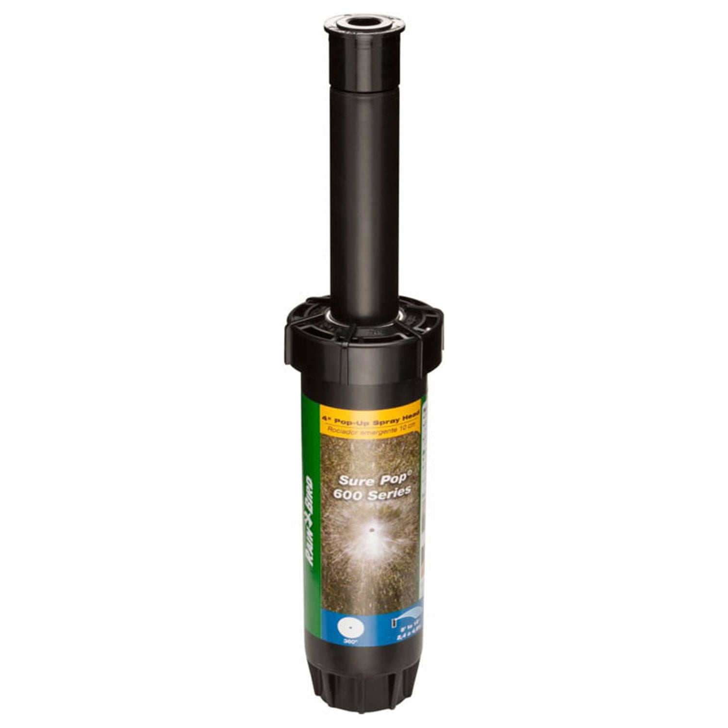 Rain Bird Sure Pop 4 in. H Full-Circle Sprinkler Spray Head Rain Bird Sure Pop 4 in. H Full-Circle Sprinkler Spray Head
