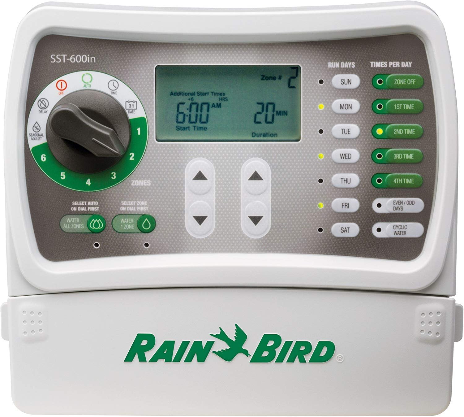 Rain Bird SST600IN Simple-to-Set Indoor Sprinkler/Irrigation