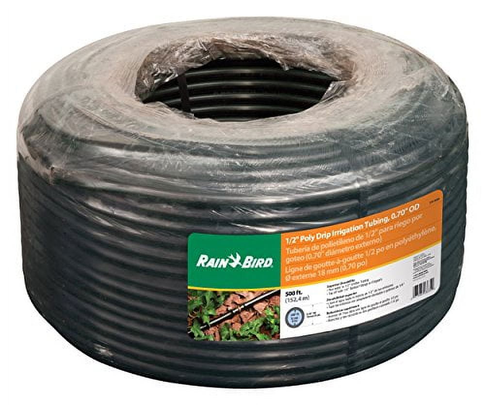Rain Bird 7043211 0.5 in. x 500 ft. Polyethylene Drip Irrigation Tubing