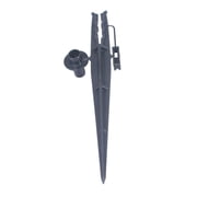 Rain Bird TS25/10PS Drip Irrigation 1/4 Tubing Stake with Bug Cap Diffuser and Locking Cap, 10-Pack