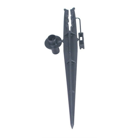 Rain Bird TS25/10PS Drip Irrigation 1/4 Tubing Stake with Bug Cap Diffuser and Locking Cap, 10-Pack