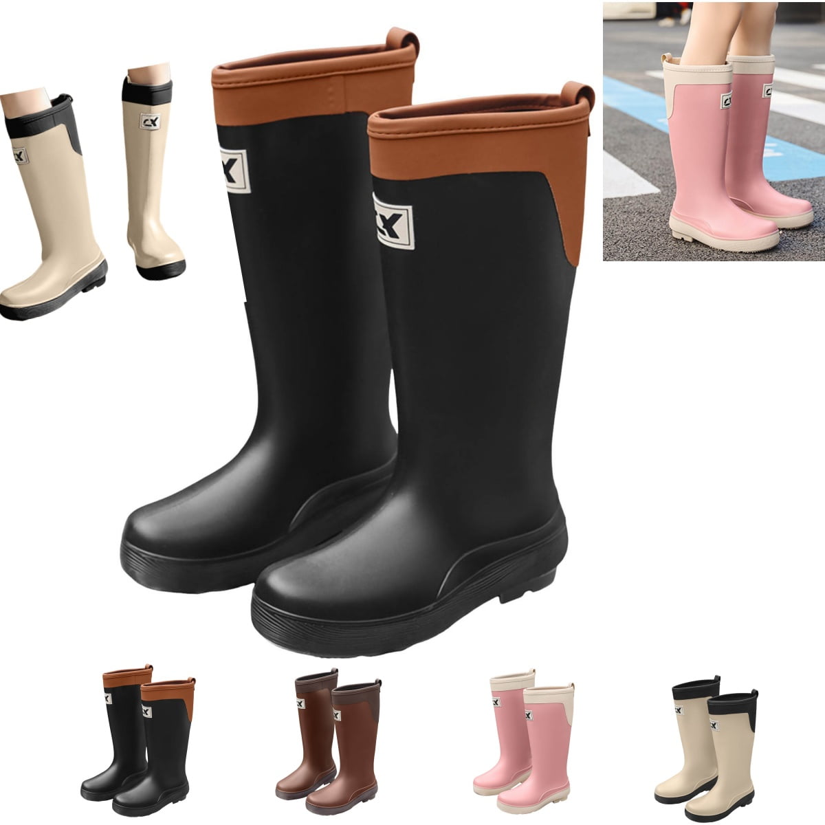 Hunter Two-Tone Outdoor Boots Whites bounty hunter hiking boots. : r/PNWbootmakers main image 2