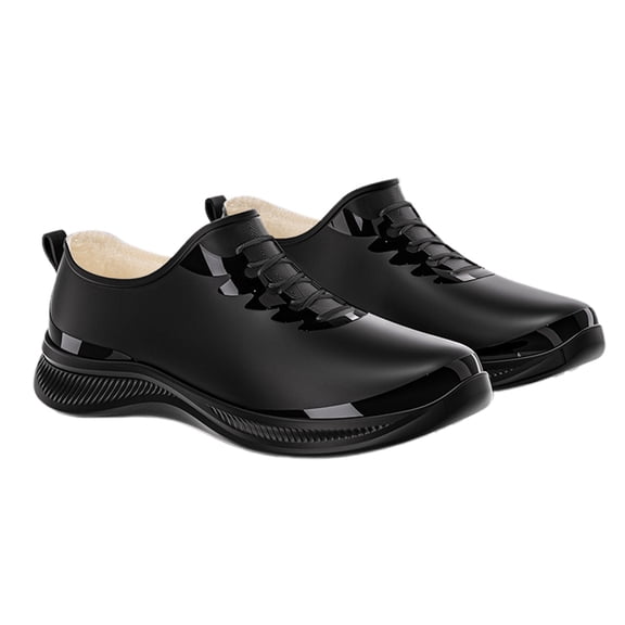 Rain Boots Women,Rain Shoes Outdoor Low Heel Casual Comfortable Walking Hiking Camping Daily,Womens Rain Boots,Black,8
