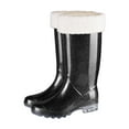 thumbnail image 1 of Rain Boots Women Waterproof Non-Slip Casual Shoes Long Rain Boots Wide Calf For Gardening Outdoor Work And Everyday Wear Rain Boots Black, 1 of 6