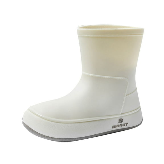 Rain Boots Women Waterproof Rubber Garden Boots,Ankle Rain Boots Lightweight Comfortable Durable Muck Boots For Rainy Day, Water Accumulation Rain Boots Women