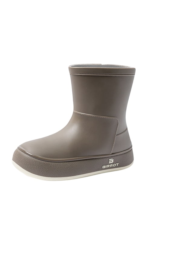 Rain Boots Women Waterproof Rubber Garden Boots,Ankle Rain Boots Lightweight Comfortable Durable Muck Boots For Rainy Day, Water Accumulation Rain Boots Women