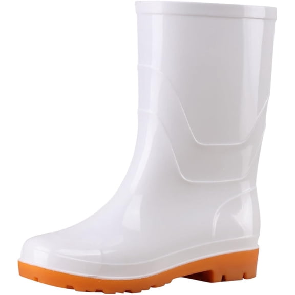 Rain Boots for Women Women's Ankle Rain Boots Waterproof Garden Shoes Outdoor Work Boot for Hunting Gardening Farming