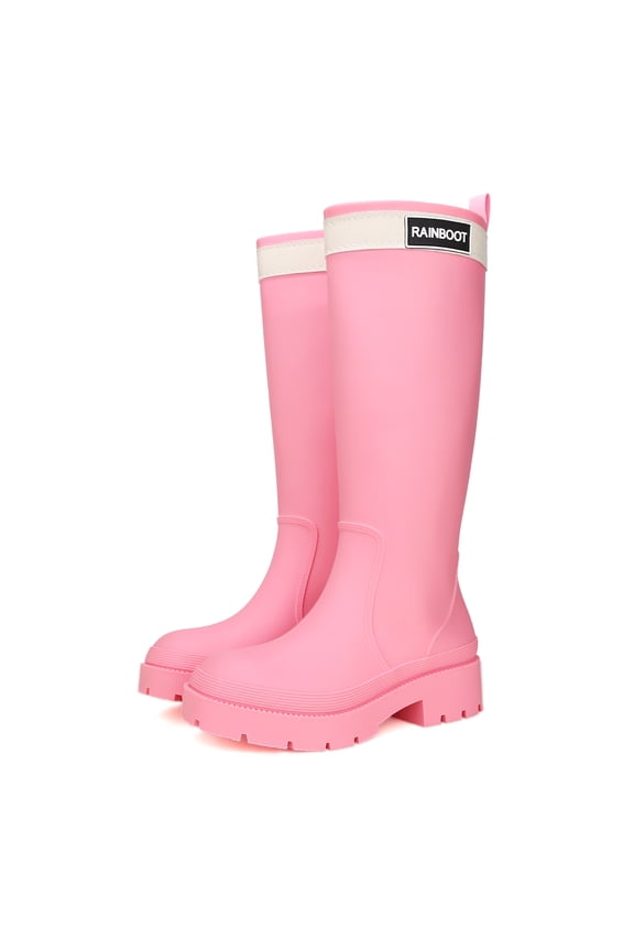 Rain Boots for Women,Waterproof Rubber Boots,Knee High Garden Fishing Muck Boots,Lightweight Comfortable Water Boots,Outdoor Work