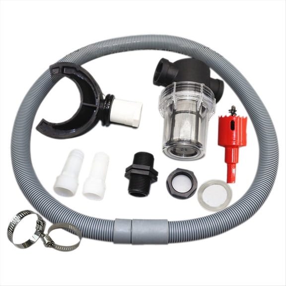 Rain Catcher Rain Diverter Rainwater Collection System 1 Set 110mm Flex Hose Sealing Rubber Ring