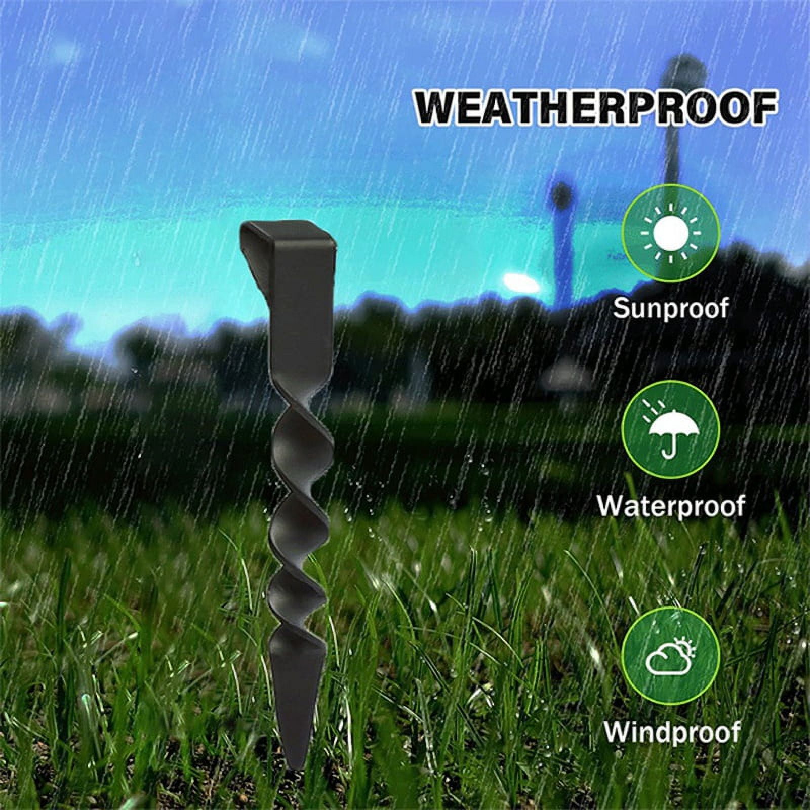 Rain Chain Anchoring Stake, Stainless Steel 12Inch Rain Chain Anchor