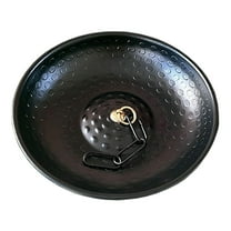 Rain Chain Basin Outdoor Decorative Fountain Dish 28cm Rustic Design for Roof Gutter Downspout