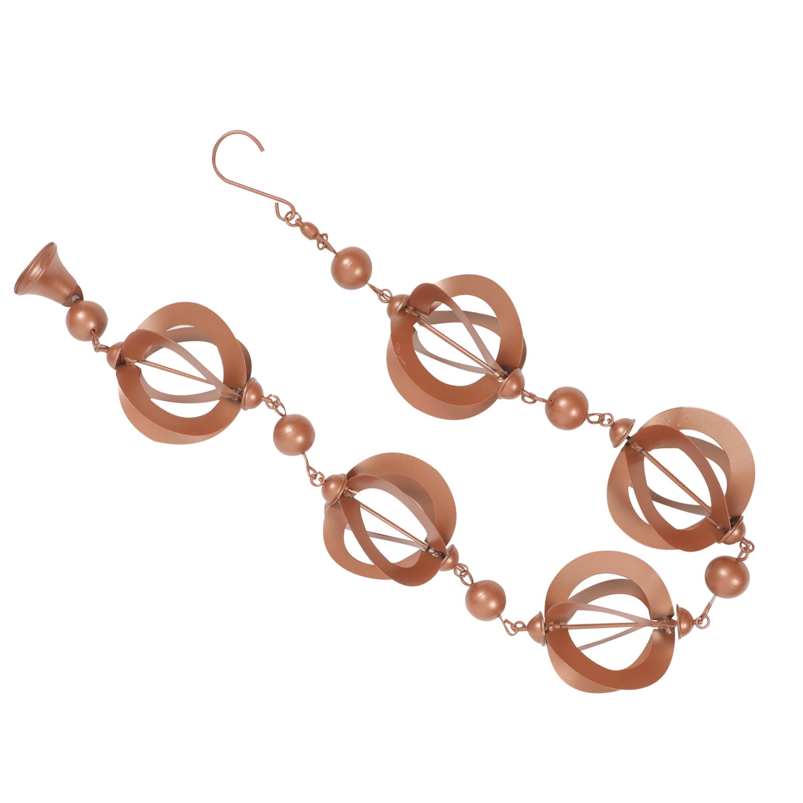 Rain Chain Decor Chains for Gutters Copper Decorative Downspout Wind Chime Downspouts Bell