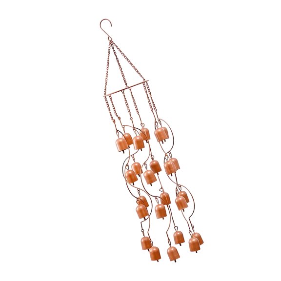 Rain Chain Decorative Iron Cups for Gutter Runoff Porch Eaves Patio Courtyard Garden Exterior Styling Downspout Substitute Waterfall Inspired Ornament