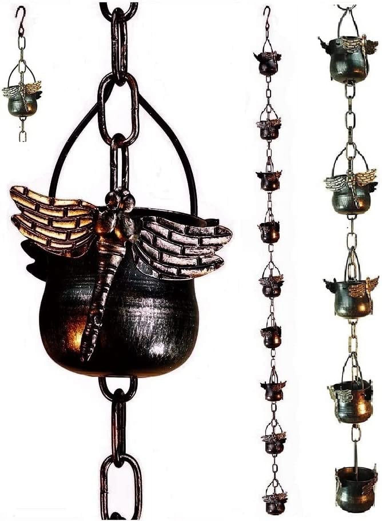 Rain Chain For Gutter 3 Sizes Rain Chains For Downspouts Rain Chains For Outside Rain Chains For