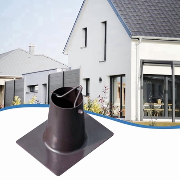 Rain Chain Gutter High-Quality Arched Rain Chain Gutter Adapter for Rainwater Pipe Outlet