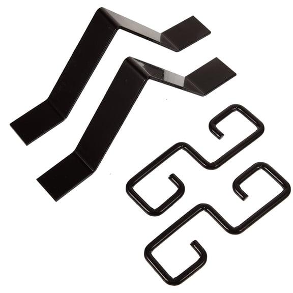 Rain Chain Hook 2 Set Decorative Cups Fitting Coat Hangers Downspout Gutter Hooks Iron