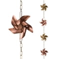 thumbnail image 1 of Rain Chain - Pinwheel, 1 of 3