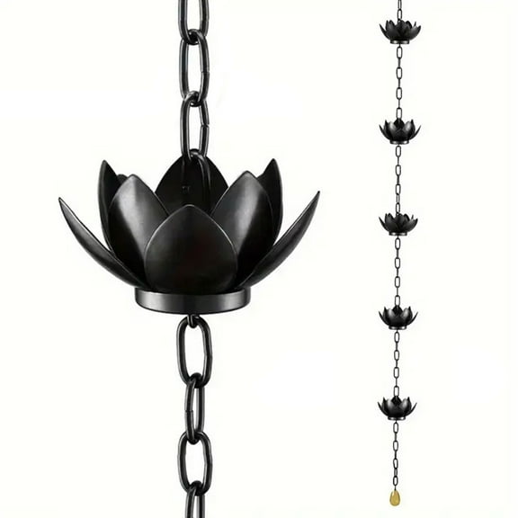 Rain Chain Rain Catcher Chain Outdoor Garden Hanging Rain Catcher Cups