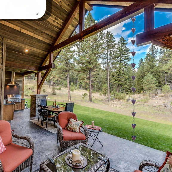 Rain Chain Water Collection for Gutters Rainwater Catcher & Diverter, 8.5 FT Chains for Outside Garden, Crimson Red Cups, Roof Downspout, Works with Heavy Rain, w/Gutter Clip for Rainchains