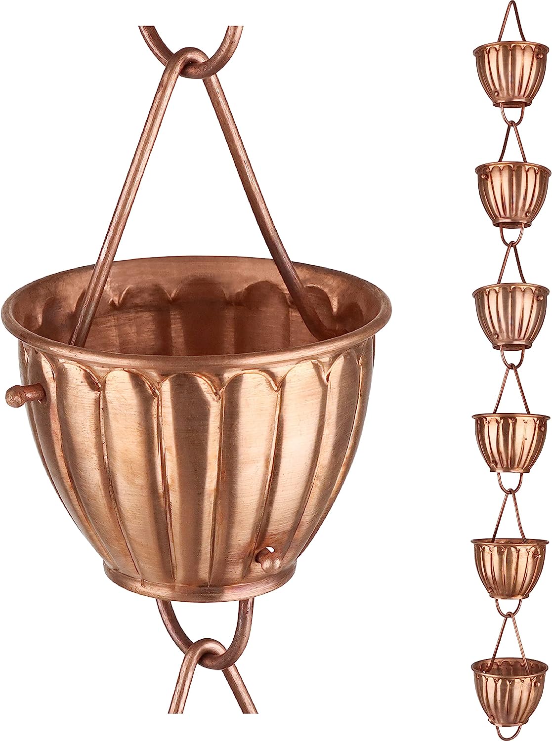 Rain Chains, Roof Downspout/Spout Channel, Rainwater Water Catcher