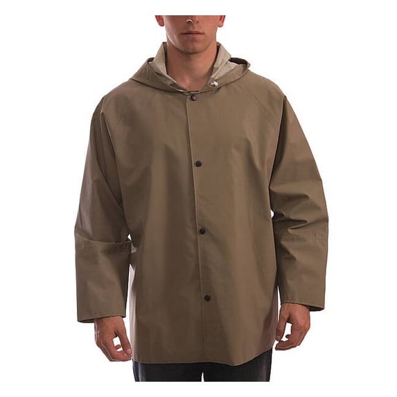 Magnaprene Flame Resistant Rain Jacket, Tan, 3XL J12148
