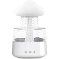 thumbnail image 1 of Rain Cloud Humidifier Ultrasonic Mist Maker Fog Generator Aroma Lamp for Oils Diffuser for Home Power 5V 2A no Rechargeable (White), 1 of 7