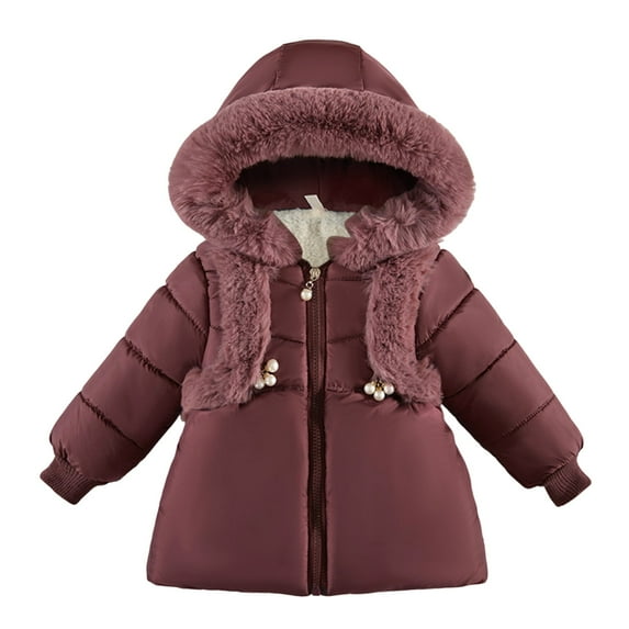 Rain Coats Girls Paisley Cute Children's Jackets for Casual Occasions Hooded Kids' Casual Jackets for Added Style Stretchy Sustainable Jackets RD1, XL