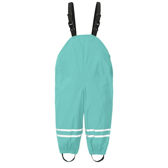 Rain Coats for Boys Girls Toddler Dungarees Windproof Mud Solid Kids Rain Gear