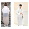 thumbnail image 1 of Rain Coats for Girls Lightweight Waterproof Rain Jackets Reusable Rain Ponchos with Hood Travel Rain Poncho One Size, 1 of 5