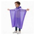 thumbnail image 1 of Rain Coats for Kids Boy Light Waterproof Girls Rain Jacket Reusable Kids Ponchos with Hood Travel Rain Poncho 5-10 Years, 1 of 4