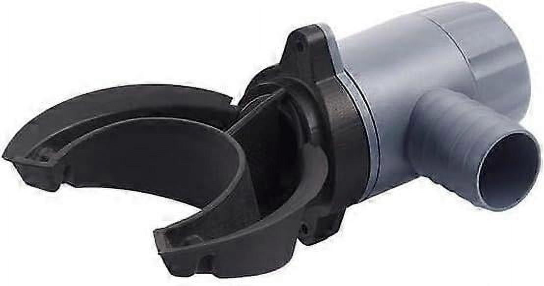 Rain Collector (for Downpipes 70-100 Mm, Rainwater Collector For Rain Barrels, For Roof Areas Up To 80 M) 503070, Grey