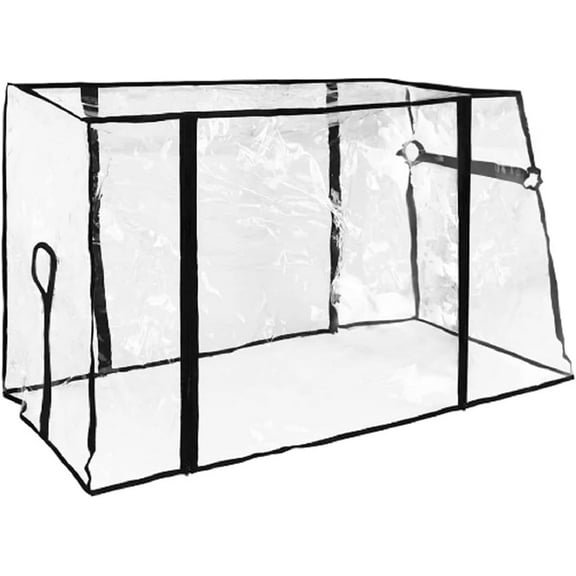 Rain Cover For Camping Trolley Handcarts For Children Transparent Rain Cover For Wagon Stroller, Foldable Beach Waterproof Rain Cover