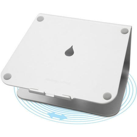 Rain Design - mStand360 Laptop Stand w/ Swivel Base - Silver