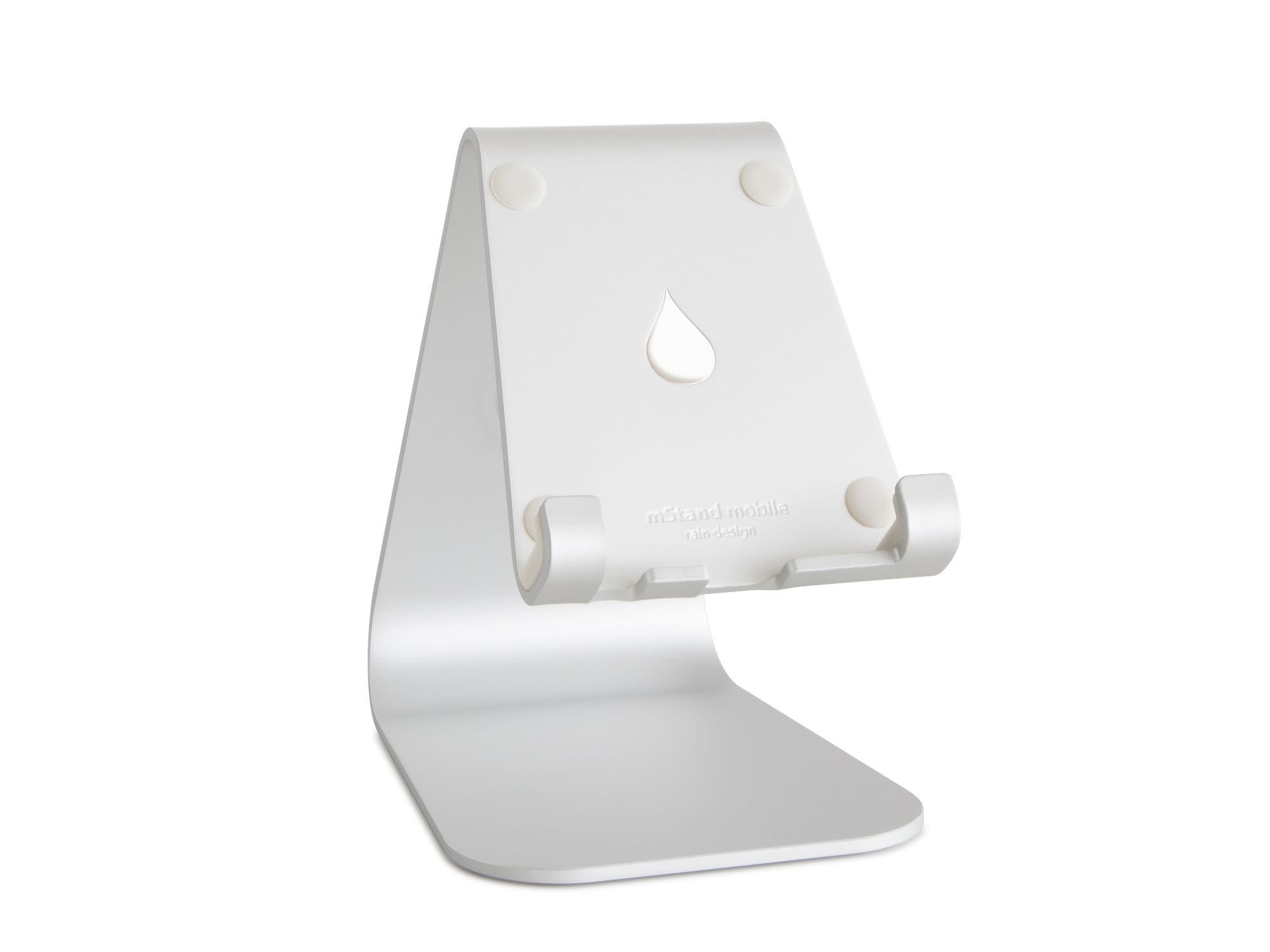 Rain Design mStand mobile-Silver - Up to 8" Screen Support - Aluminum - Silver