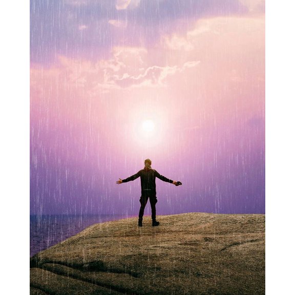 Rain Down On Me Poster Print - Hugo Goncalves (18 x 24)