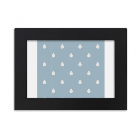 Rain Drip Weather Cloud Pattern Desktop Photo Frame Ornaments Picture Art Painting