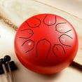 thumbnail image 1 of Rain Drum, 6-Inch 8 Note with Pocket Stick Music Book, Outdoor Rain Drum, Outdoor Garden Rain Drum, Outdoor Rain, Steel Tongue Drum (Blue), 1 of 6