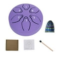 thumbnail image 1 of Rain Drum for Outside, 2024 Upgrade Ethereal Drum, Steel Tongue Drum Rain Chime, Mini Handpan Drum 3 Inches 6 Notes, Music Chimes Instrument for Rain Outdoor Garden for Kids J1I5, 1 of 7