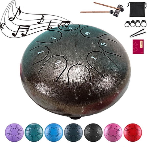 Rain Drum Rain Drum For Outside When It Rains Rain Drum For Outside Garden Chakra Drum Chakra Drum For Rain Outdoor 8 Note