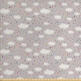 thumbnail image 1 of Ambesonne Rain Fabric by the Yard Upholstery, Colorful Tiny Droplets, 10 Yards, Multicolor, 1 of 4