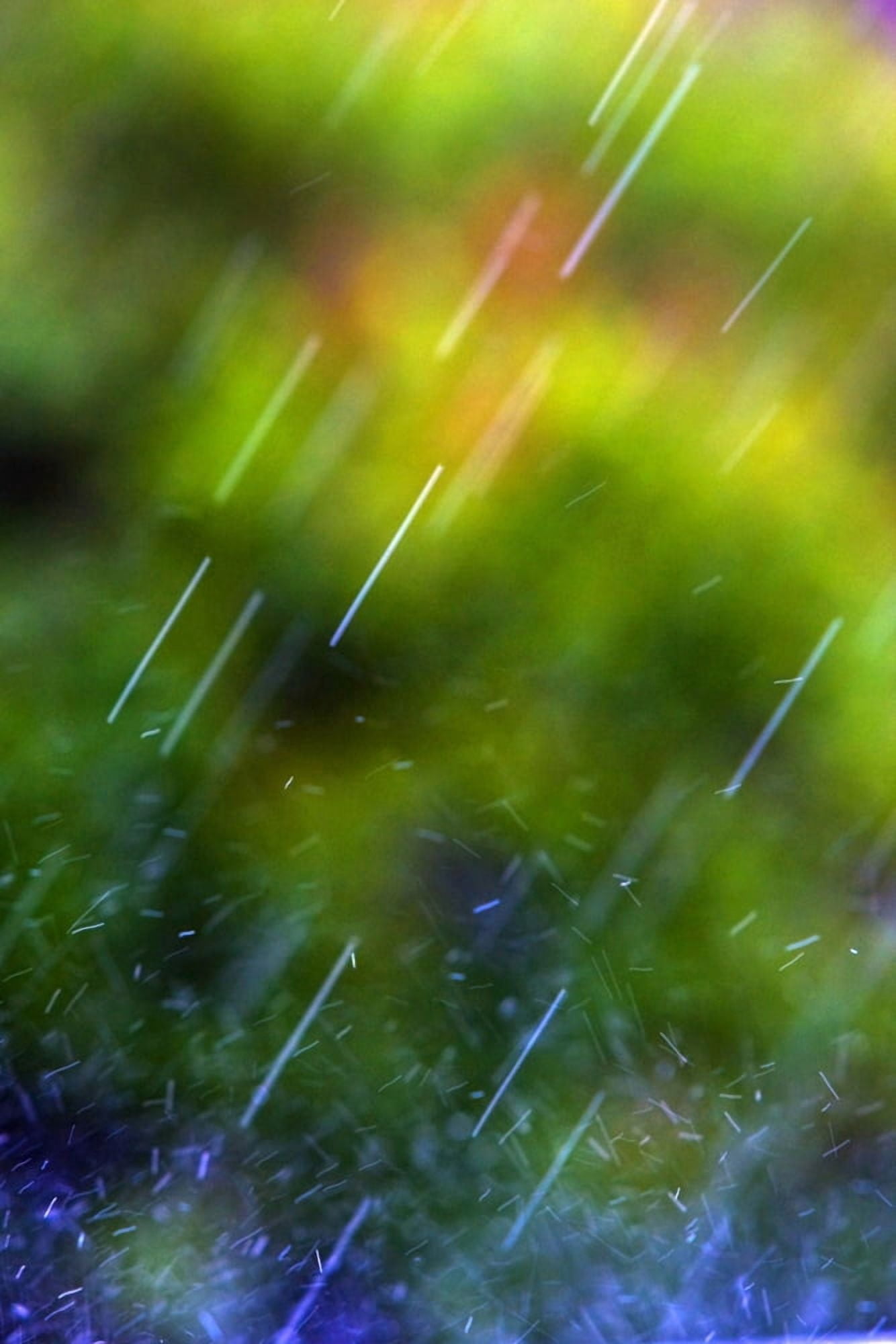 Rain Falling Canvas Art - Richard Wear Design Pics (11 x 17)