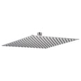 thumbnail image 1 of Rain Fixed Shower Head (12 Inch Square, Brushed Nickel), 1 of 7