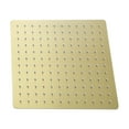 thumbnail image 1 of Rain Fixed Shower Head (12 Inch Square,Gold),Gold Stainless Steel Bath Faucets Bathroom Accessories, 1 of 5