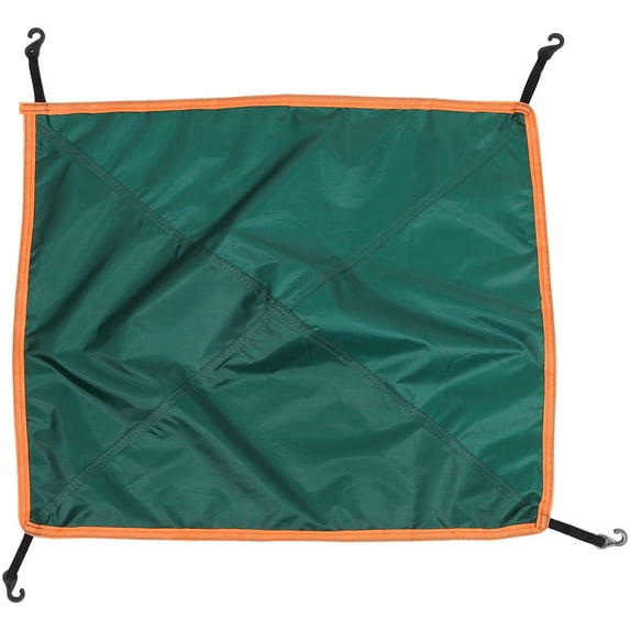 GOOHOCHY Dark Green Tent Cover Made of Oxford Cloth for Protection Lightweight Portable Foldable Camping 9 Ft