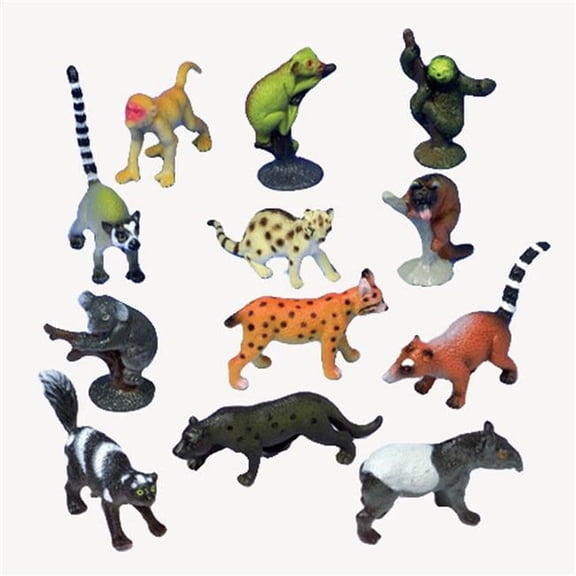 Rain Forest Animals - Pack of 12