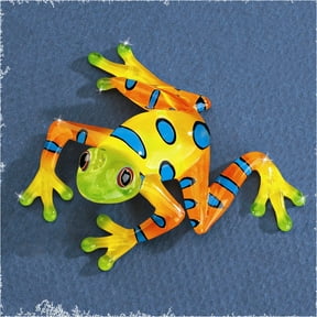 Rain Forest Frog Glass Figurine GM1210
