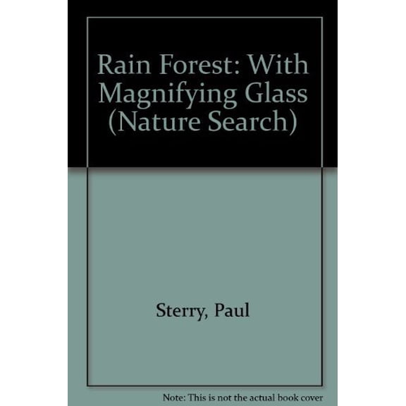 Pre-Owned Rain Forest: With Magnifying Glass (Nature Search), 9780895774484, 0895774488, Hardcover,