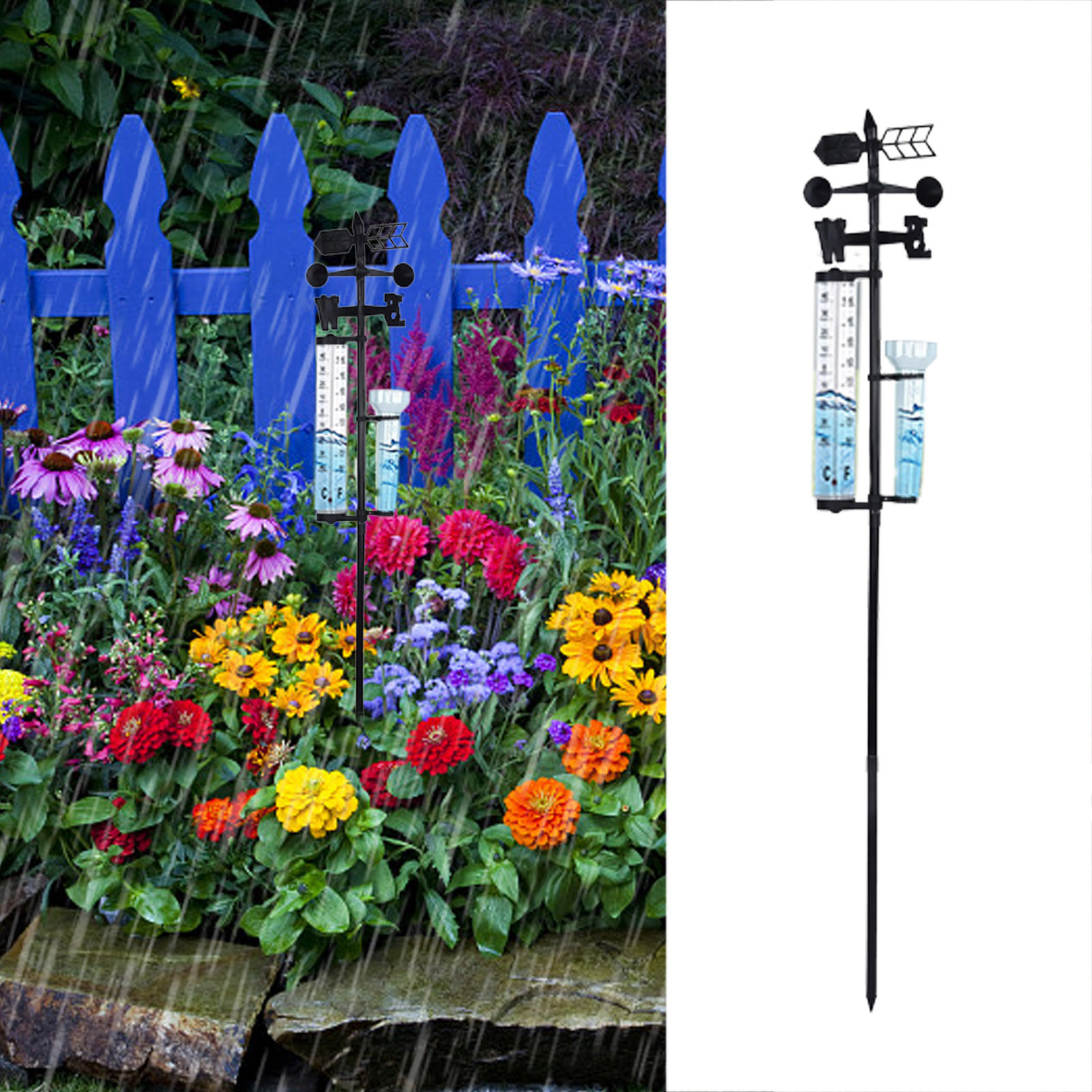 Rain Gauge, Freezes Proof Rain Gauge Outdoor , Rain Gauges For Yard